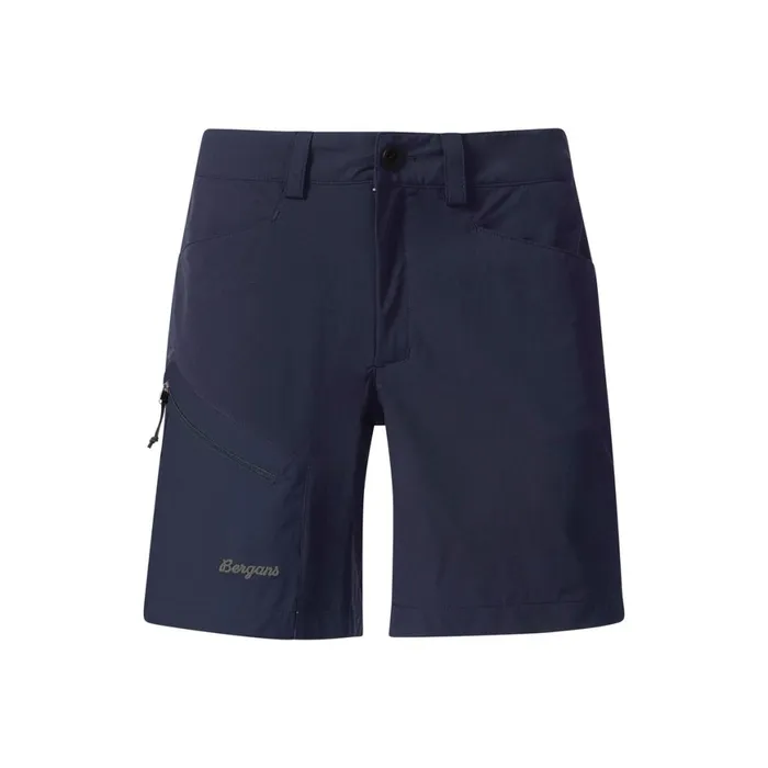 Women Bergans Of Norway Shorts Vaagaa Light Softshell Shorts Navy Blue
