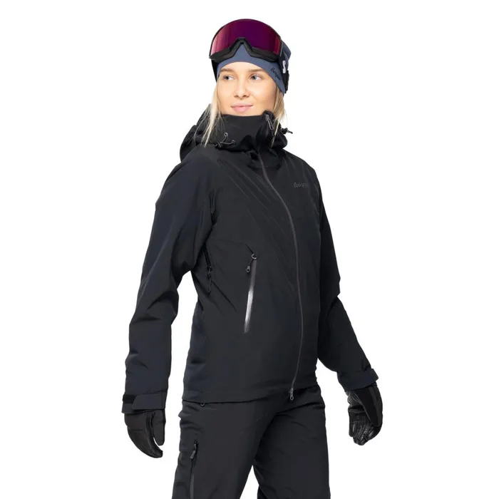 Women Bergans Of Norway Ski Jackets Oppdal Insulated W Jacket Black