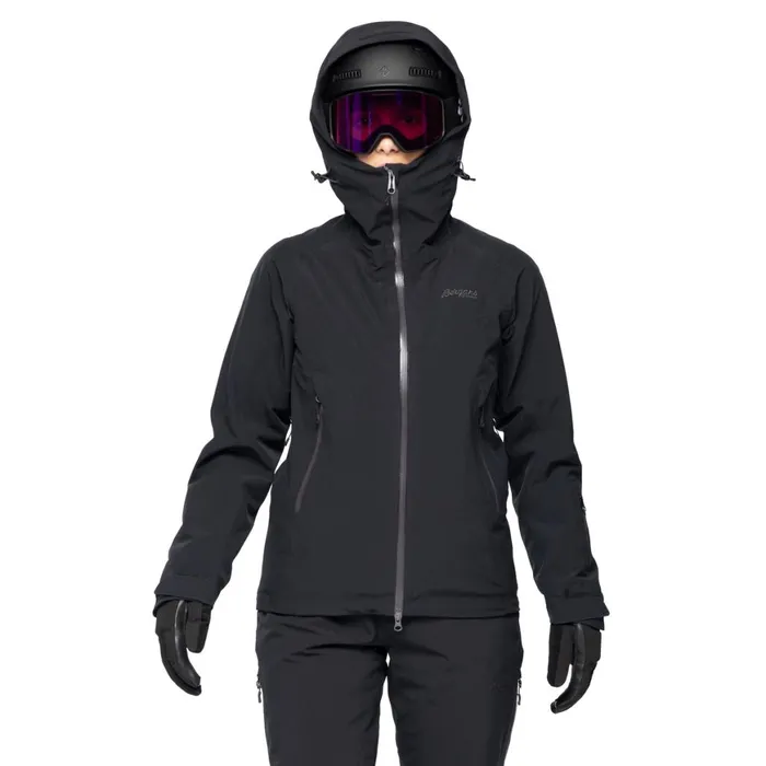 Women Bergans Of Norway Ski Jackets Oppdal Insulated W Jacket Black