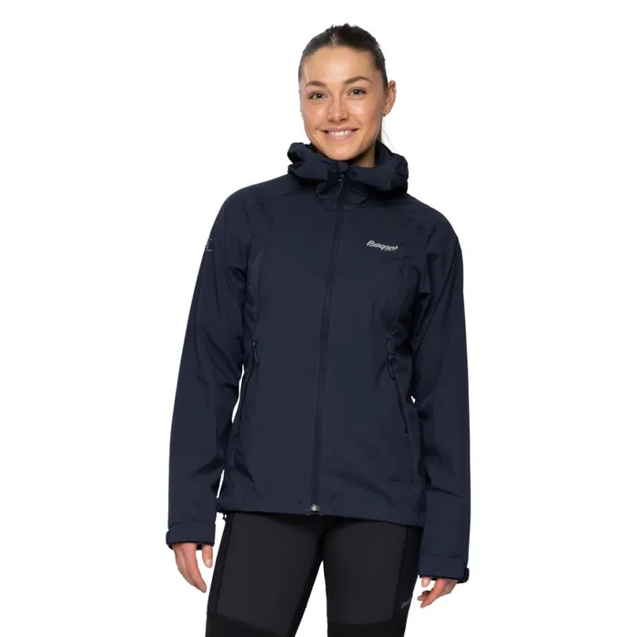 Women Bergans Of Norway Softshell Jackets Microlight W Jacket Dark Navy