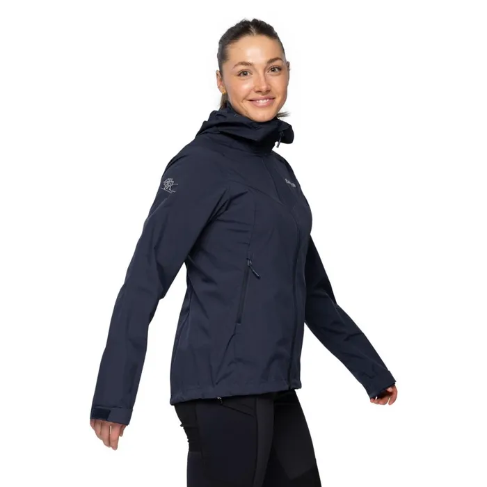 Women Bergans Of Norway Softshell Jackets Microlight W Jacket Dark Navy
