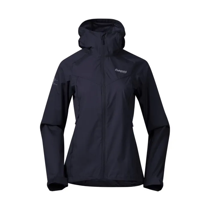 Women Bergans Of Norway Softshell Jackets Microlight W Jacket Dark Navy