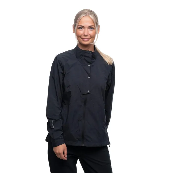 Women Bergans Of Norway Softshell Jackets Oslo Urban Commute Windbreaker Jacket Black