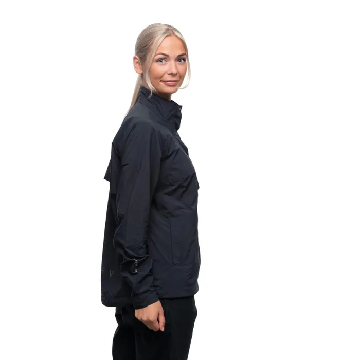 Women Bergans Of Norway Softshell Jackets Oslo Urban Commute Windbreaker Jacket Black