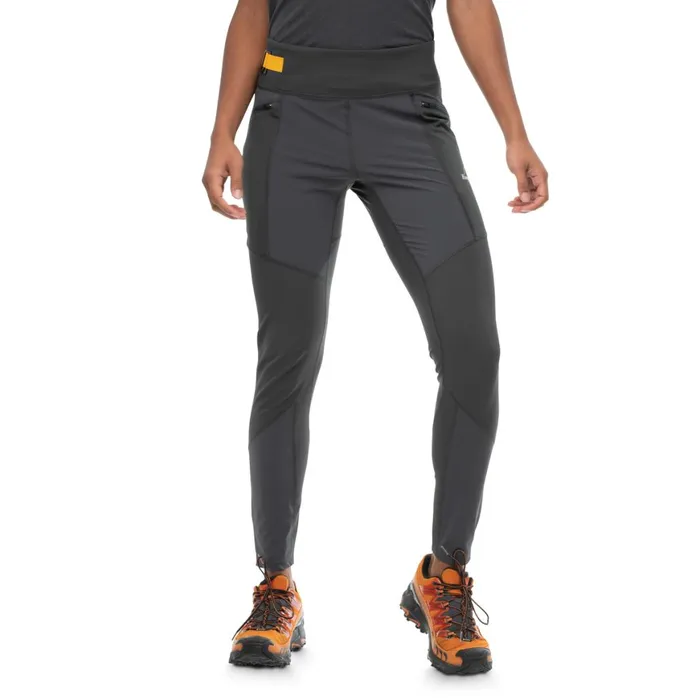 Women Bergans Of Norway Softshell Pants Y Lightline Progressive Tights Dark Shadow Grey