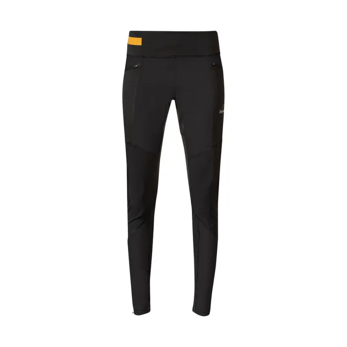 Women Bergans Of Norway Softshell Pants Y Lightline Progressive Tights Dark Shadow Grey