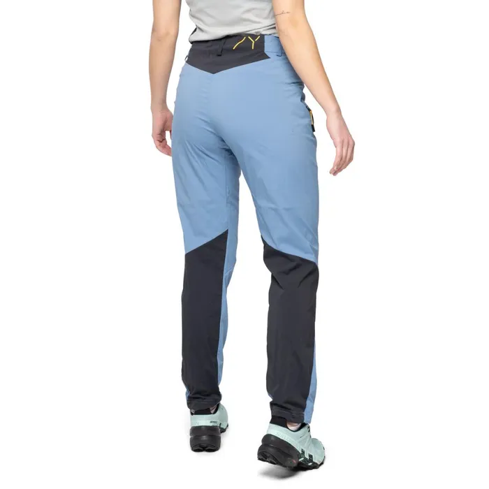 Women Bergans Of Norway Softshell Pants Y Lightline Vapor Pants Elemental Blue