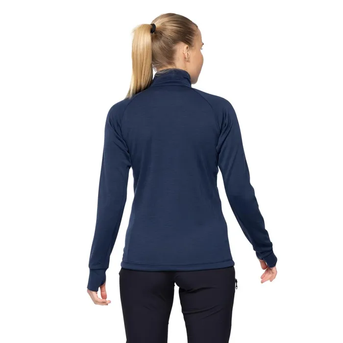 Women Bergans Of Norway Wool Rabot Merino Tech Midlayer Jacket