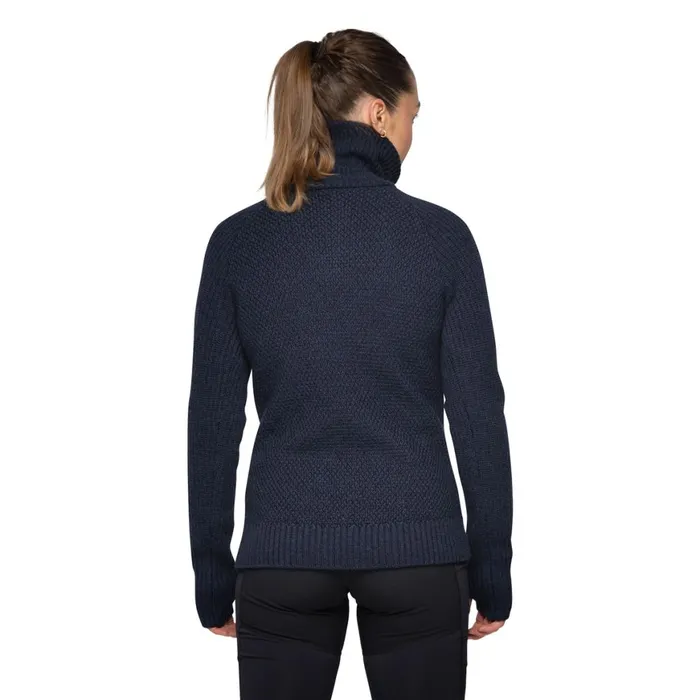 Women Bergans Of Norway Wool Ulriken Jumper Navy Blue