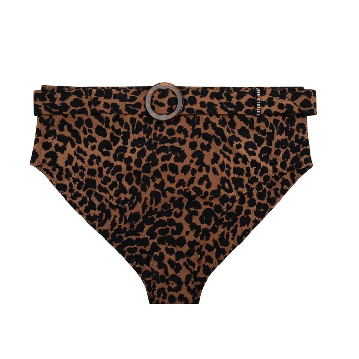 Women Bikini Bottoms Love Stories Moonflower Bikini Bottom Leopard
