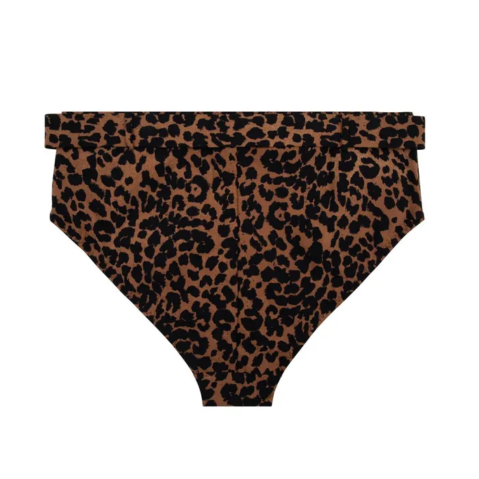 Women Bikini Bottoms Love Stories Moonflower Bikini Bottom Leopard