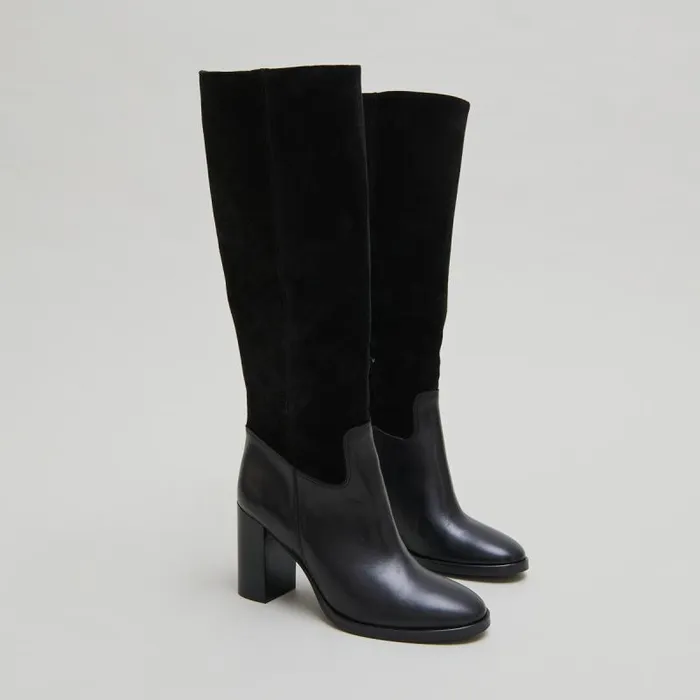 Women Bottes Talons Black JONAK Boots Thighhigh Boots