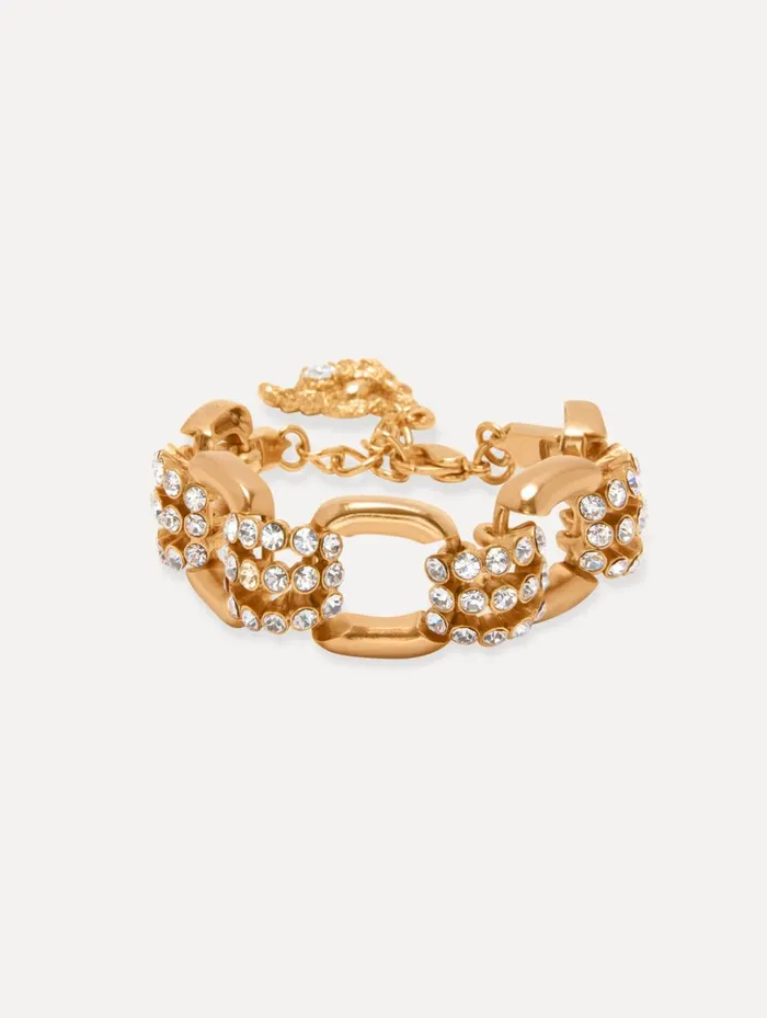 Women Bracelets Oscar De La Renta Pav Link Bracelet Crystal