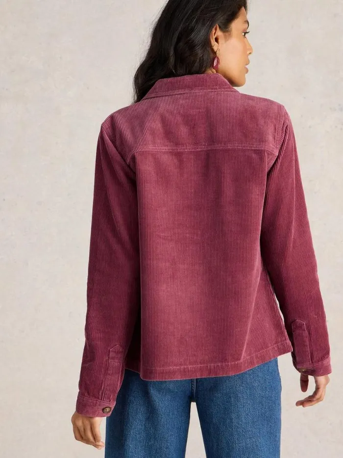 Women Carrie Cord Jacket Dusty Pink White Stuff Coats and Jackets Women Carrie Cord Jacket Dusty Pink White Stuff Coats and Jackets
