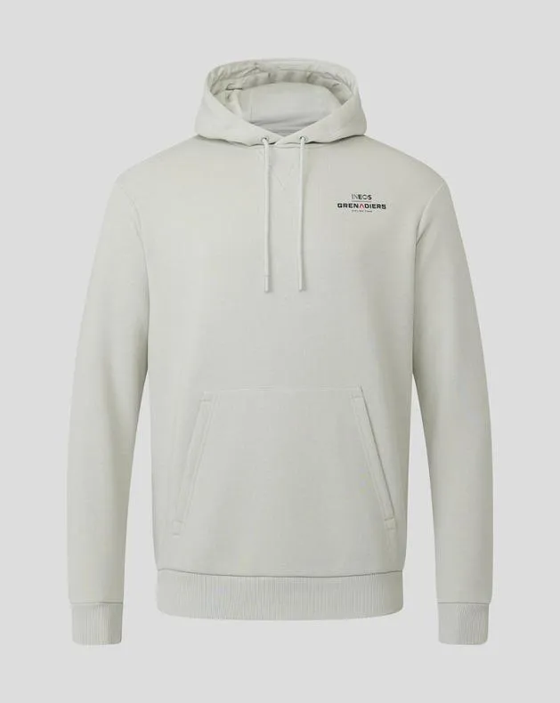 Women Castore Tops INEOS GRENADIERS UNISEX CORE MONOBRAND HOODIE 8211 GREY