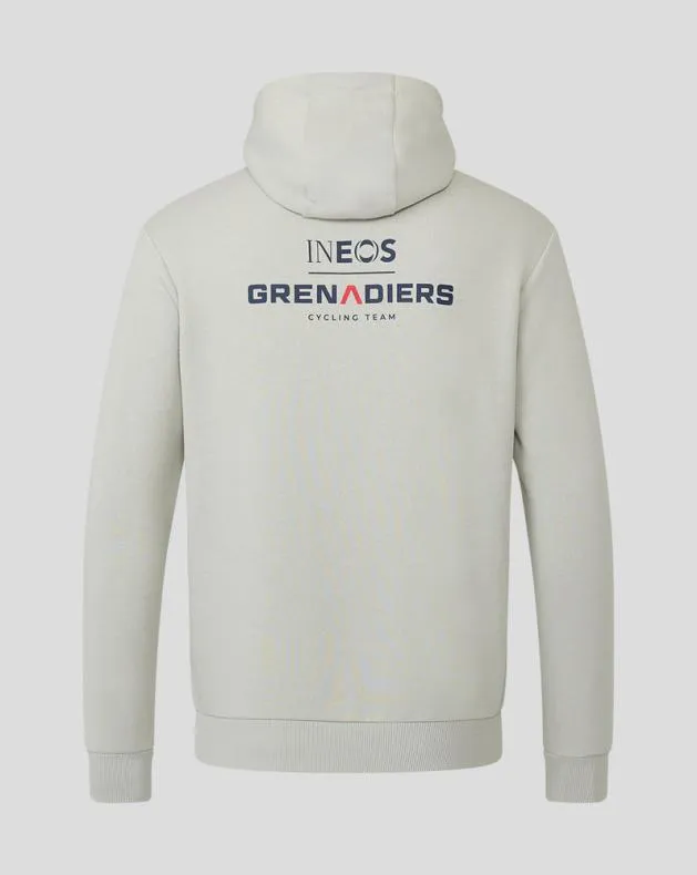 Women Castore Tops INEOS GRENADIERS UNISEX CORE MONOBRAND HOODIE 8211 GREY