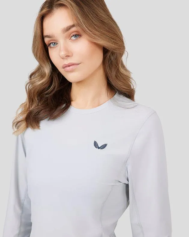 Women Castore Tops Mist Metatek Long Sleeve Training Tee