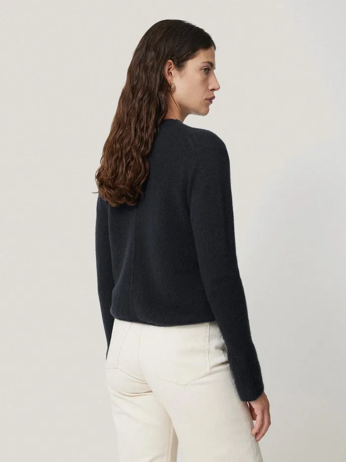 Women Cloud Cashmere Eldon Jumper Navy Jigsaw Knitwear and Cashmere