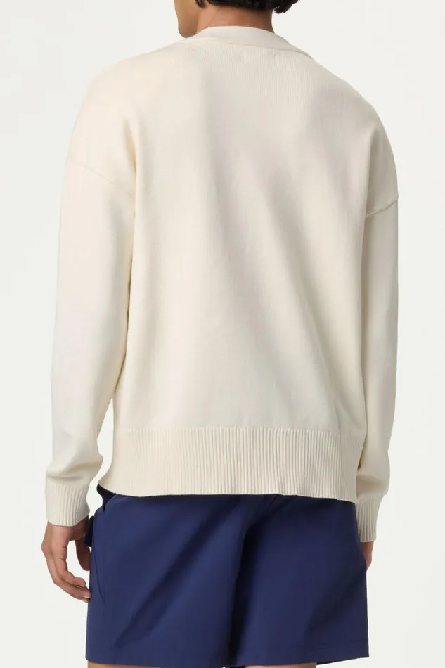 Women Coats and Jackets Fila Baseline Cardigan 920 Gardenia Women Coats and Jackets Fila Baseline Cardigan 920 Gardenia