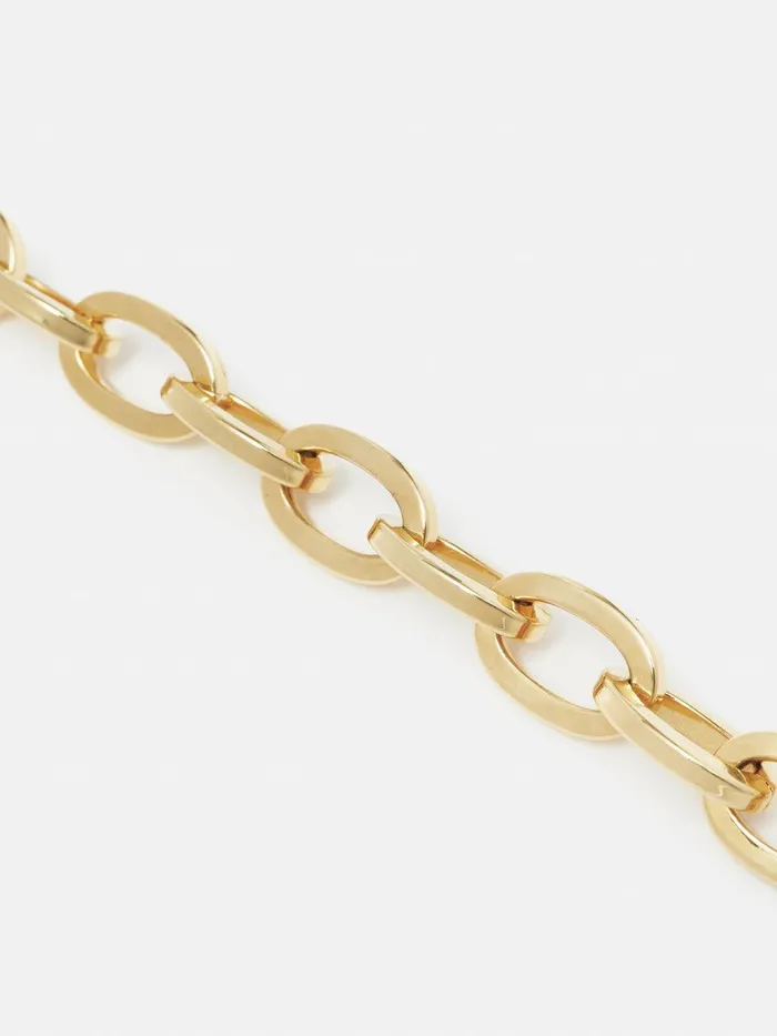 Women Collagerie Mix Metal Bracelet Gold Jigsaw Jewellery