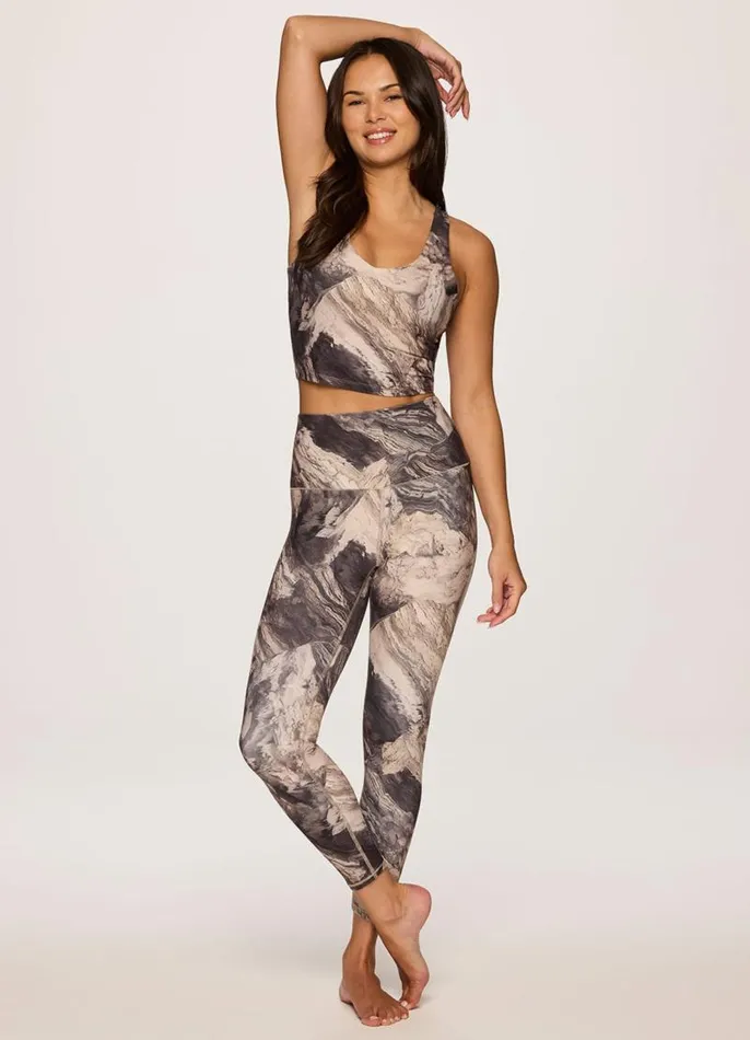 Women Concrete Dreams Super Soft 78 Legging Multi RBX Active Leggings