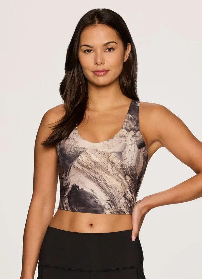 Women Concrete Dreams Super Soft Bra Tank Multi RBX Active Sports Bras