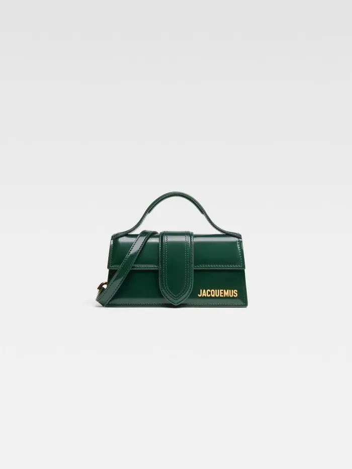 Women Crossbody and Handbags JACQUEMUS The Bambino Dark Green