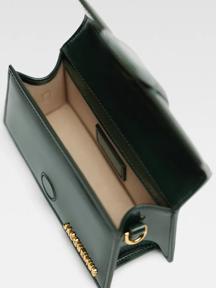 Women Crossbody and Handbags JACQUEMUS The Bambino Dark Green Women Crossbody and Handbags JACQUEMUS The Bambino Dark Green