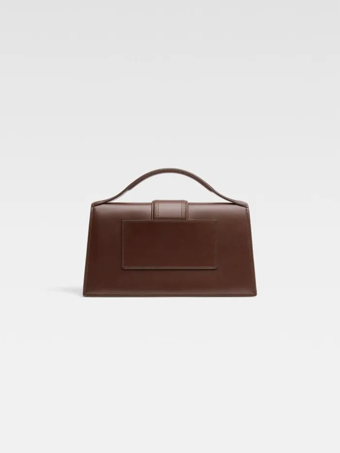 Women Crossbody and Handbags JACQUEMUS The Large Bambino Brown Women Crossbody and Handbags JACQUEMUS The Large Bambino Brown
