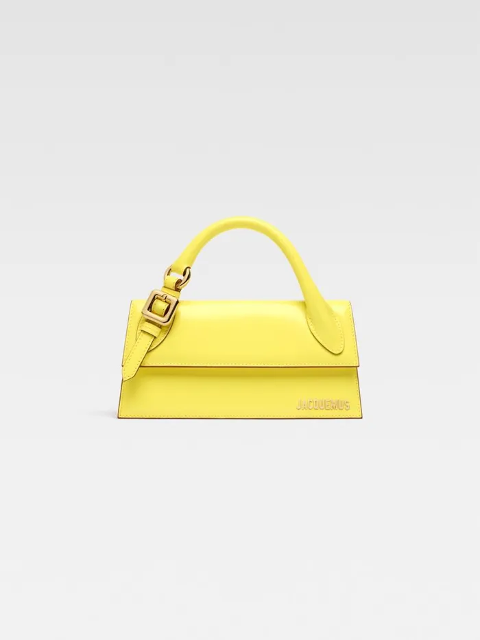 Women Crossbody and Handbags JACQUEMUS The Long Chiquito With Buckle Yellow