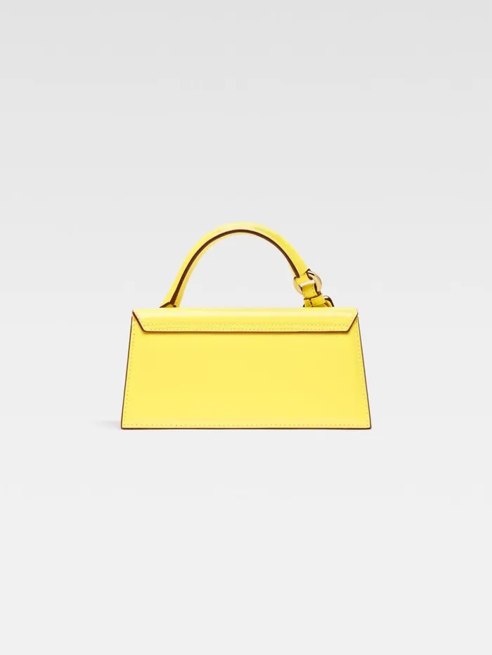 Women Crossbody and Handbags JACQUEMUS The Long Chiquito With Buckle Yellow Women Crossbody and Handbags JACQUEMUS The Long Chiquito With Buckle Yellow