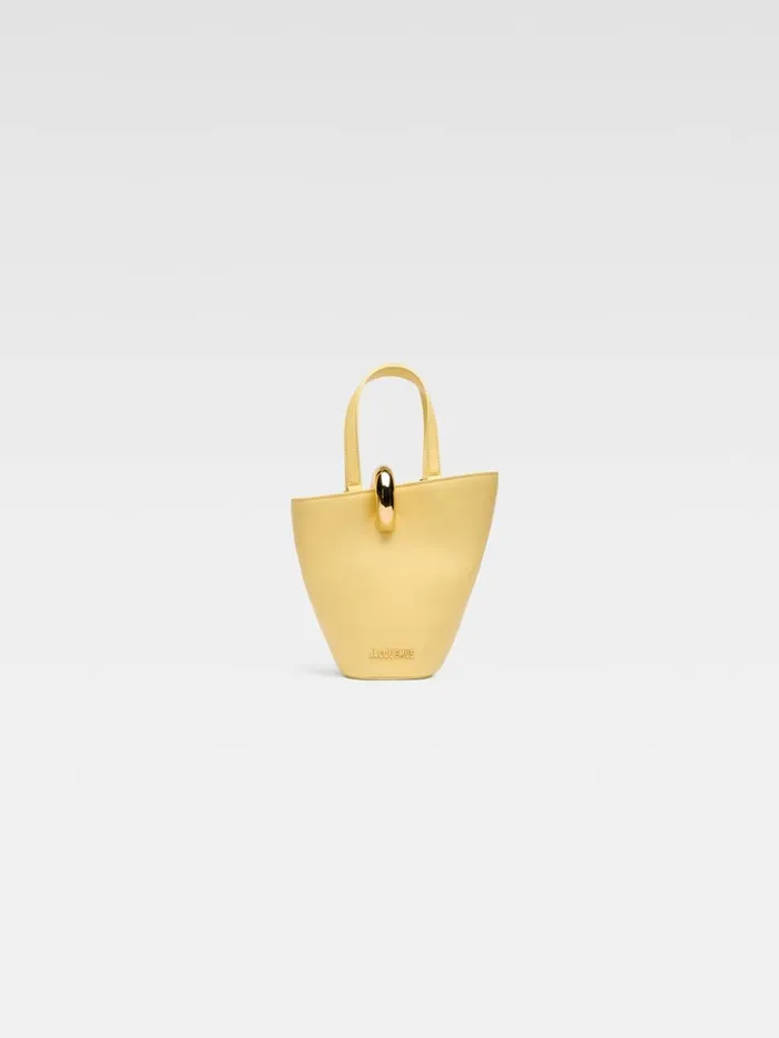Women Crossbody and Handbags JACQUEMUS The Small Bambola Light Yellow