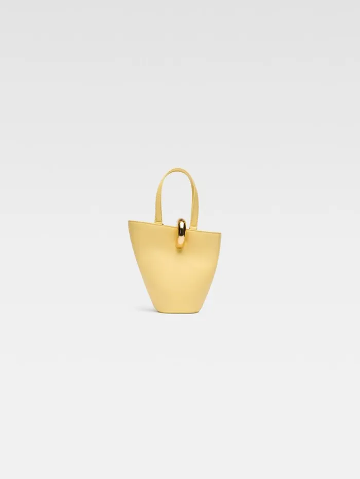 Women Crossbody and Handbags JACQUEMUS The Small Bambola Light Yellow