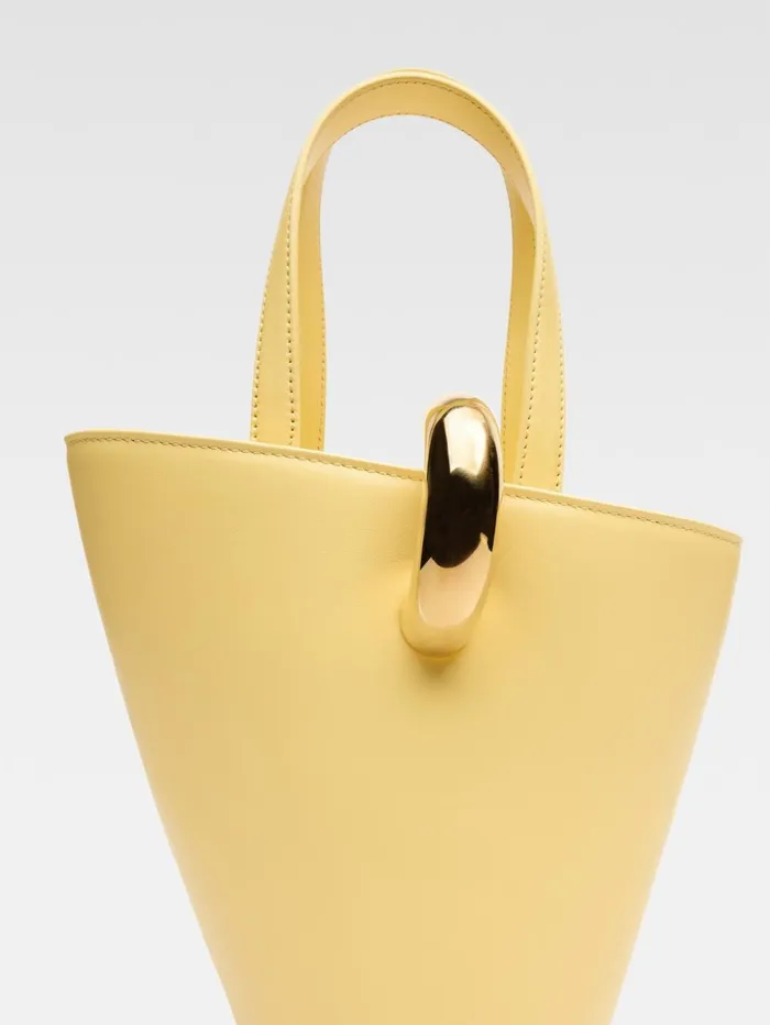 Women Crossbody and Handbags JACQUEMUS The Small Bambola Light Yellow