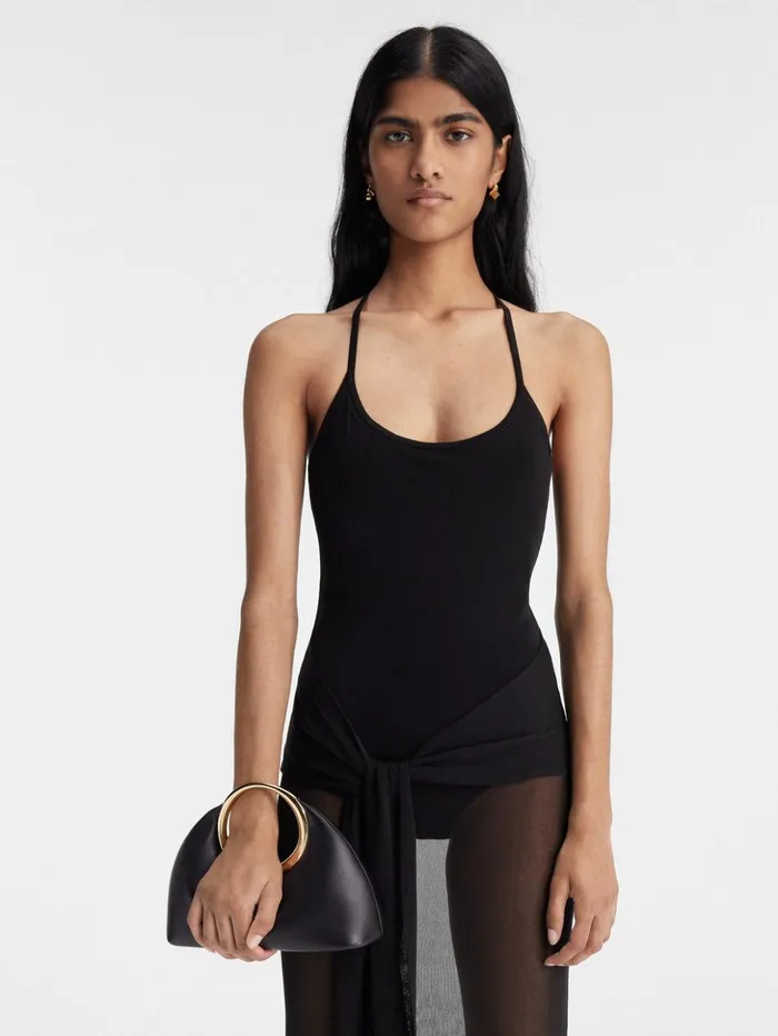 Women Crossbody and Handbags JACQUEMUS The Small Calino Black