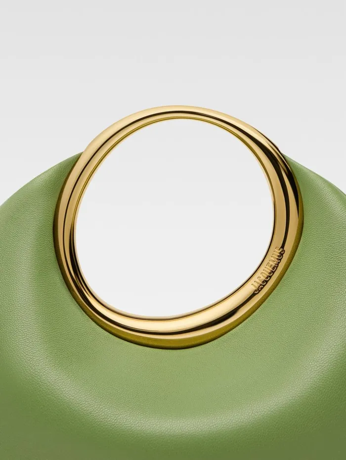 Women Crossbody and Handbags JACQUEMUS The Small Calino Green Women Crossbody and Handbags JACQUEMUS The Small Calino Green