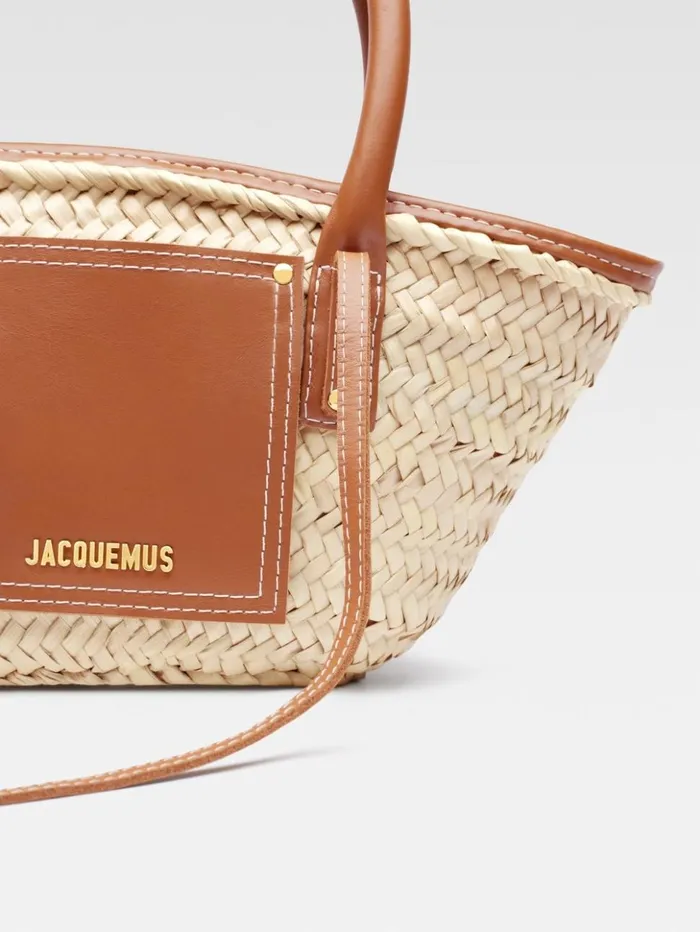 Women Crossbody and Handbags JACQUEMUS The Small Soli Basket Light Brown Women Crossbody and Handbags JACQUEMUS The Small Soli Basket Light Brown