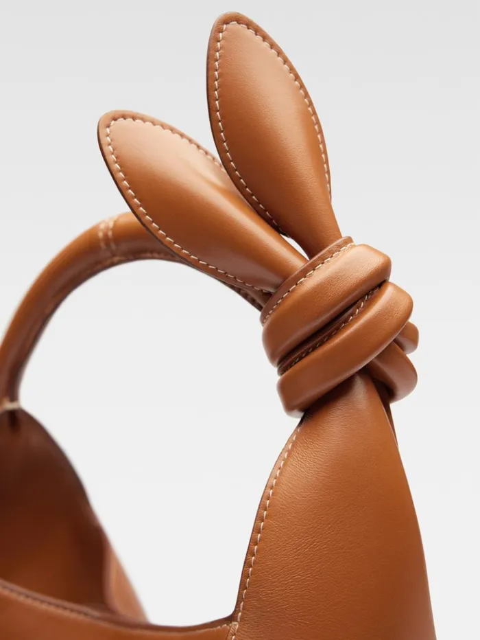 Women Crossbody and Handbags JACQUEMUS The Small Tourni Light Brown