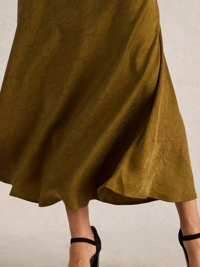 Women Darcy Bias Cut Dress Khaki Green White Stuff Dresses Women Darcy Bias Cut Dress Khaki Green White Stuff Dresses