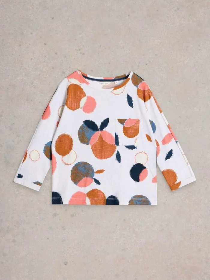 Women DEMI DOLMAN TOP Natural Print White Stuff Tops and Tees Women DEMI DOLMAN TOP Natural Print White Stuff Tops and Tees