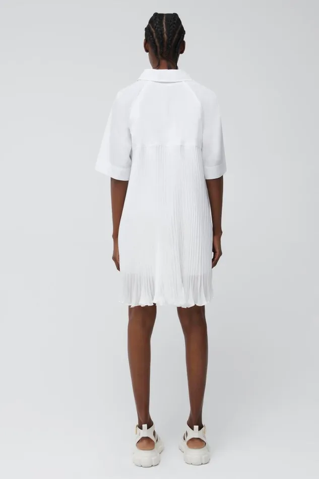 Women Dresses and Jumpsuits Jonathan Simkhai Blanche Dress White Oversized Shirt Mini Dress Women Dresses and Jumpsuits Jonathan Simkhai Blanche Dress White Oversized Shirt Mini Dress
