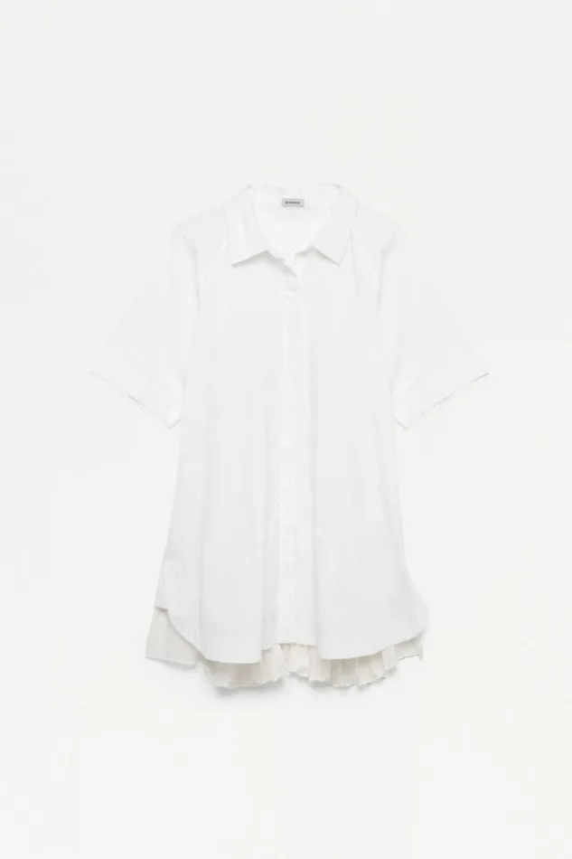 Women Dresses and Jumpsuits Jonathan Simkhai Blanche Dress White Oversized Shirt Mini Dress Women Dresses and Jumpsuits Jonathan Simkhai Blanche Dress White Oversized Shirt Mini Dress