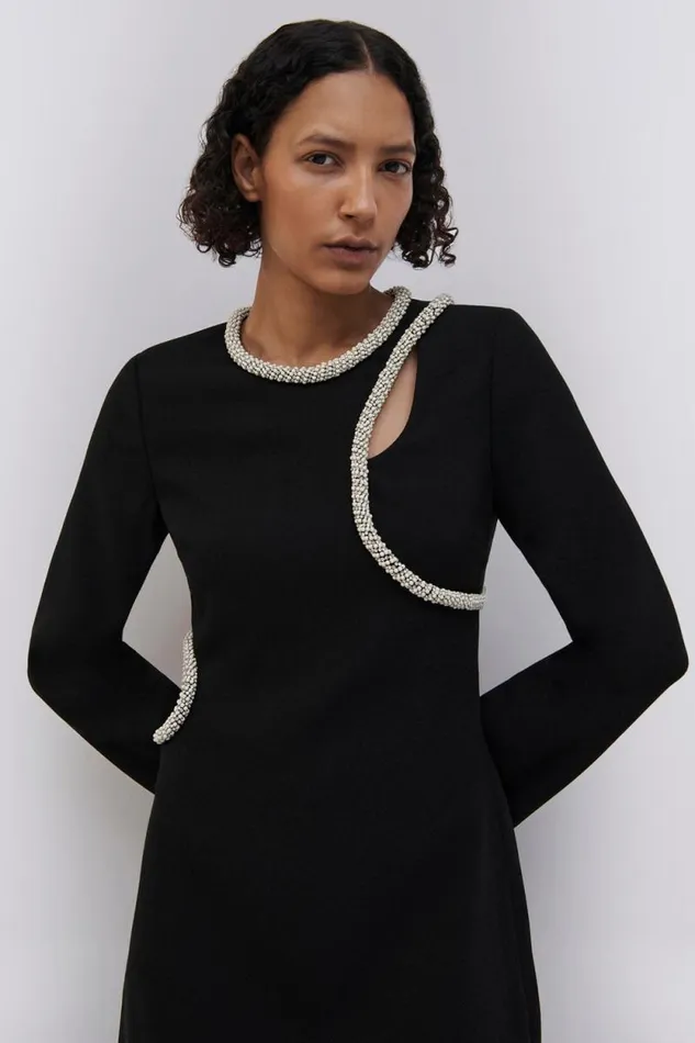 Women Dresses and Jumpsuits Jonathan Simkhai Katharine Diamante Mini Dress