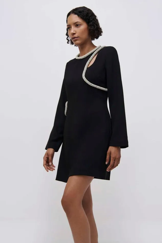Women Dresses and Jumpsuits Jonathan Simkhai Katharine Diamante Mini Dress