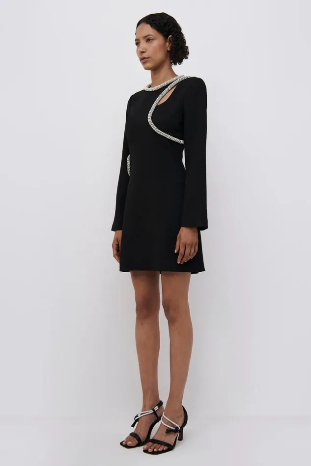 Women Dresses and Jumpsuits Jonathan Simkhai Katharine Diamante Mini Dress