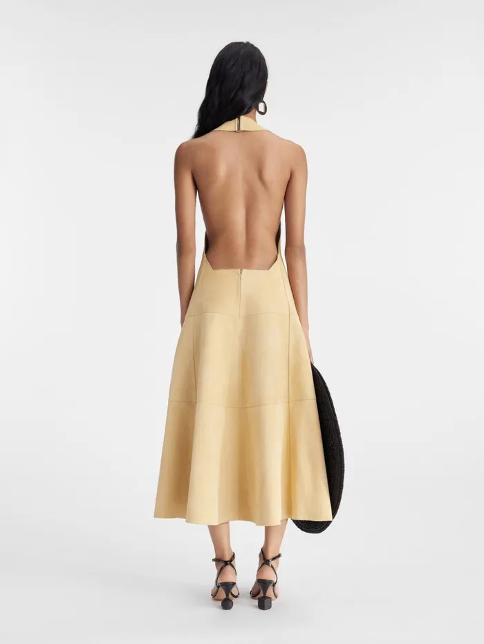 Women Dresses and Skirts JACQUEMUS The Favola Dress Beige