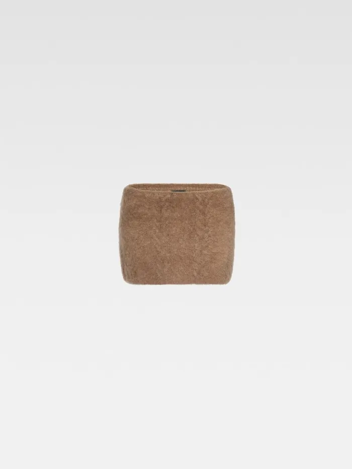 Women Dresses and Skirts JACQUEMUS The Nuvola Skirt Camel