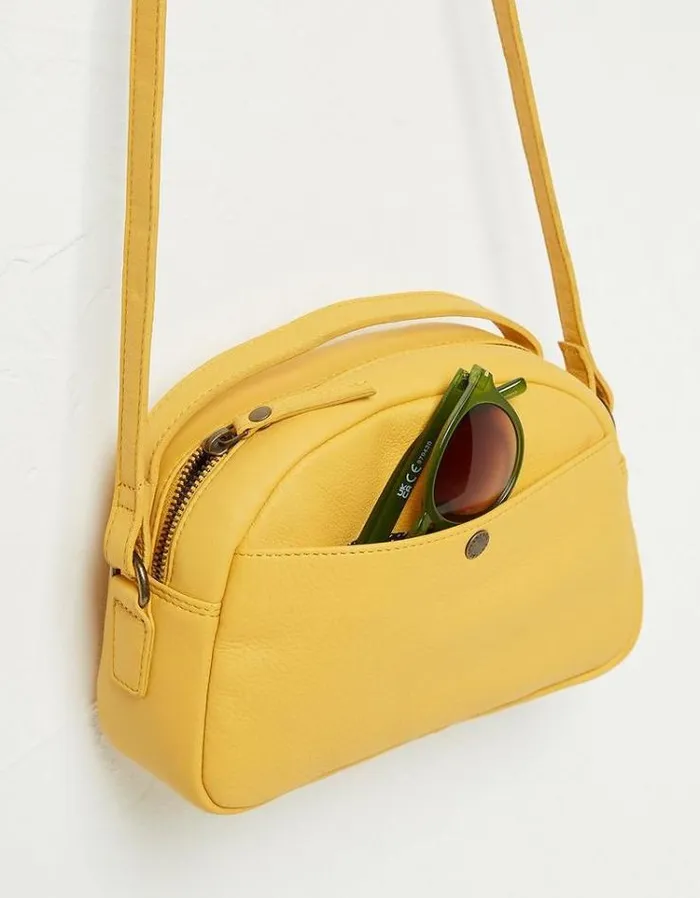 Women FatFace Bags and Wallets The Callie Crossbody Bag Yellow