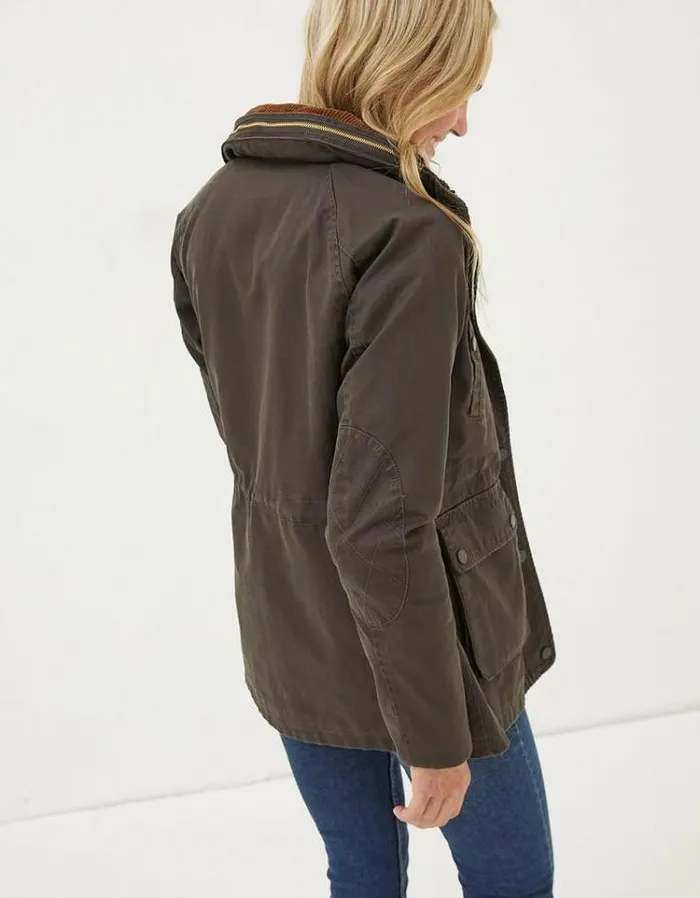 Women FatFace Coats and Jackets Sussex Heritage Coat Brown