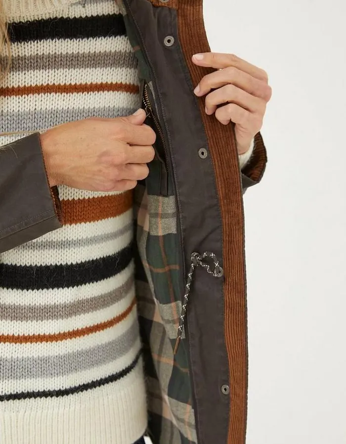 Women FatFace Coats and Jackets Sussex Heritage Coat Brown